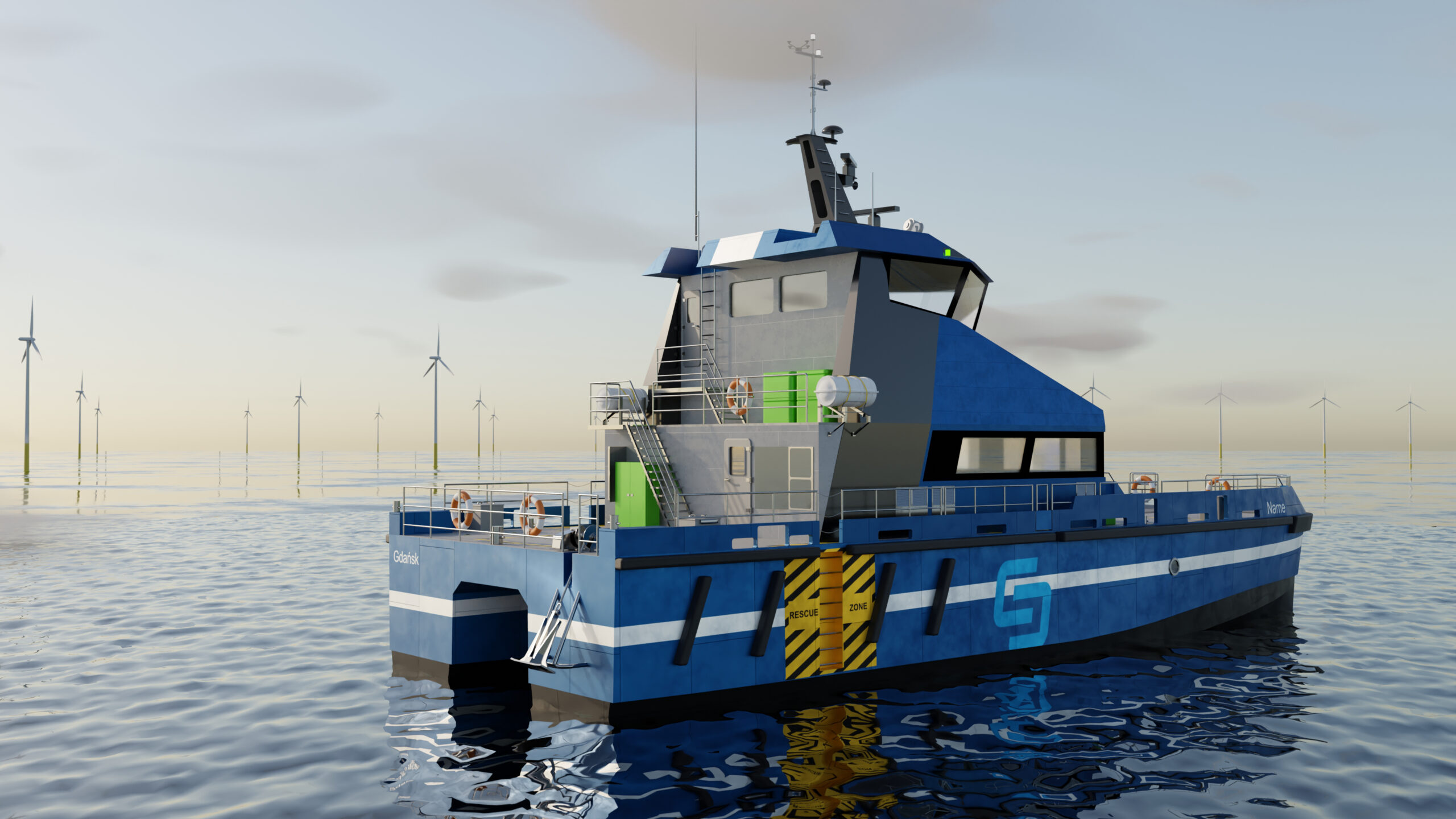 2560px x 1440px - Advanced design stage of CTV SE-223 unit to support offshore wind  development | SEATECH ENGINEERING